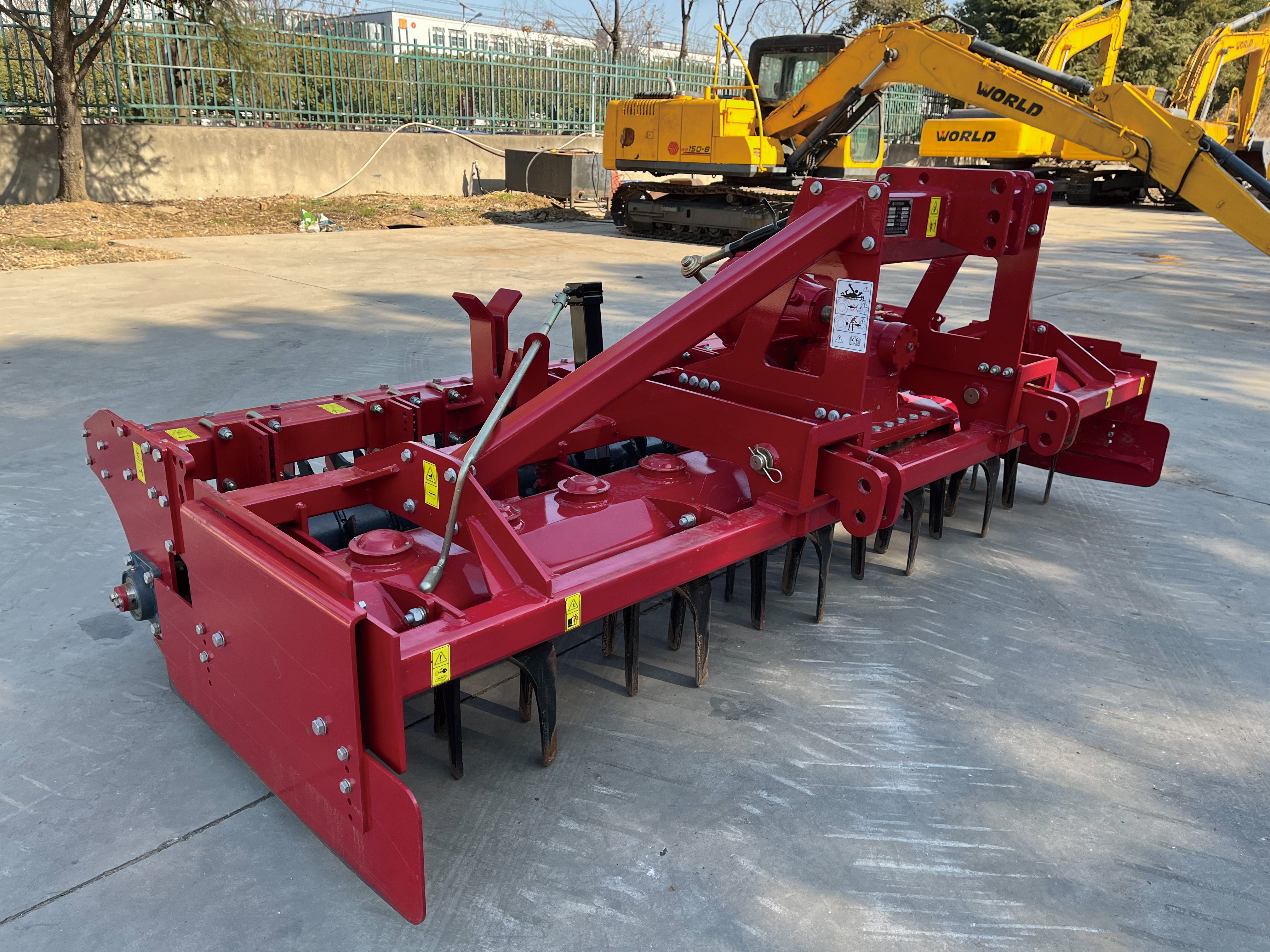 FMWorld de alta eficiencia FMWorld Power Harrow para labranza de tierra rápida