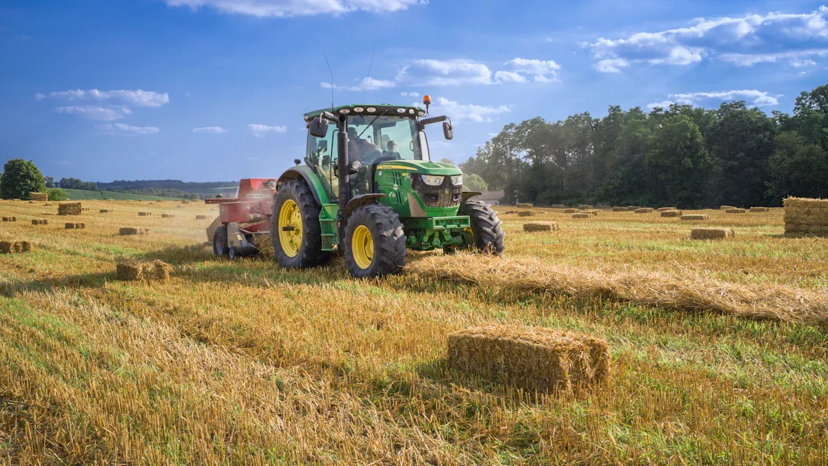 Factores de tama&ntilde;o del pulverizador del tractor